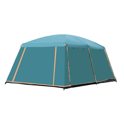 Family tent camping