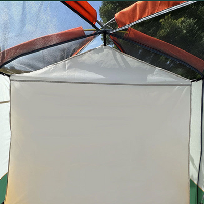 Family tent camping