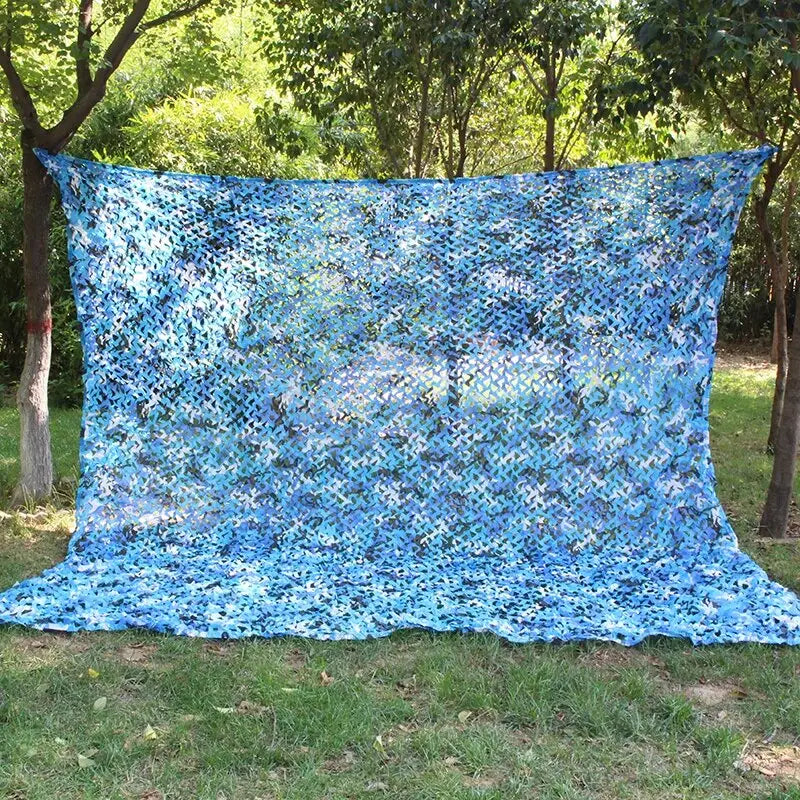 Filet de camouflage bleu
