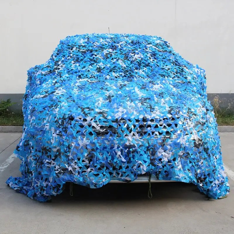 Filet de camouflage bleu