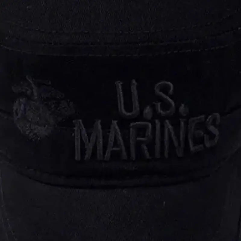 Flat top military cap