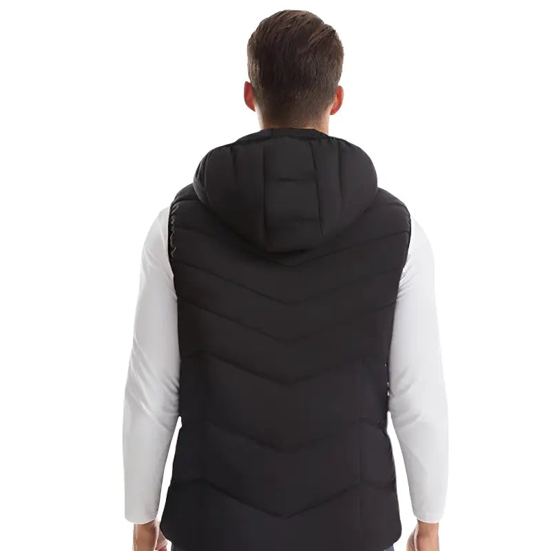Gilet auto chauffante homme