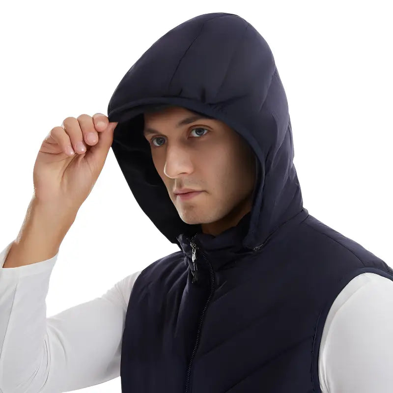 Gilet auto chauffante homme
