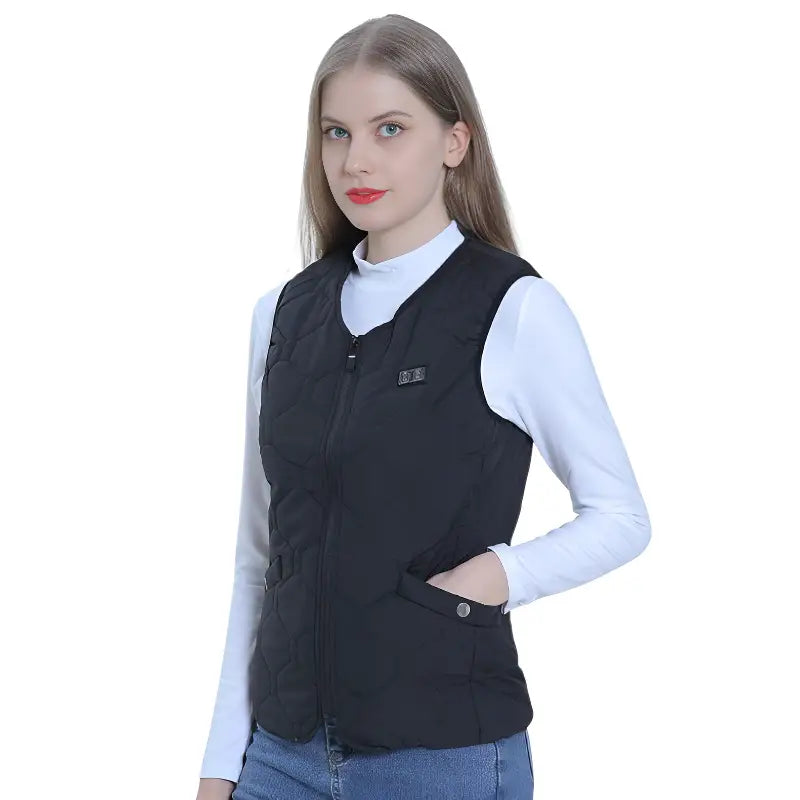 Gilet chauffant avec batterie