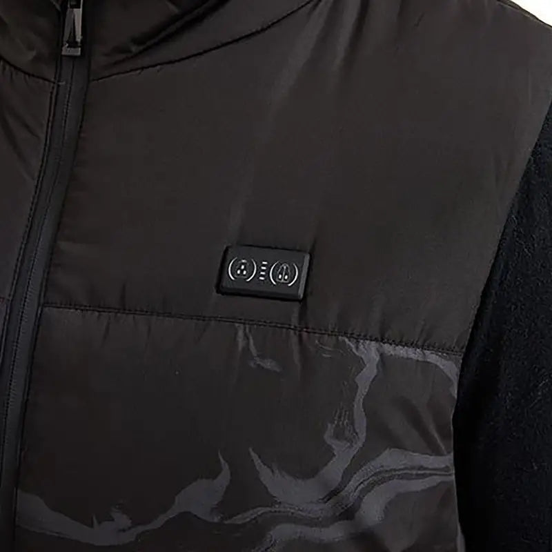 Gilet chauffant camouflage