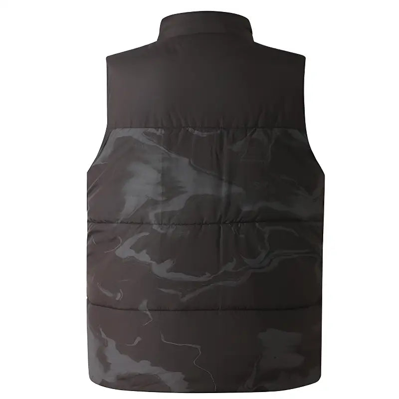Gilet chauffant camouflage