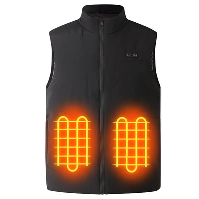 Gilet chauffant équitation