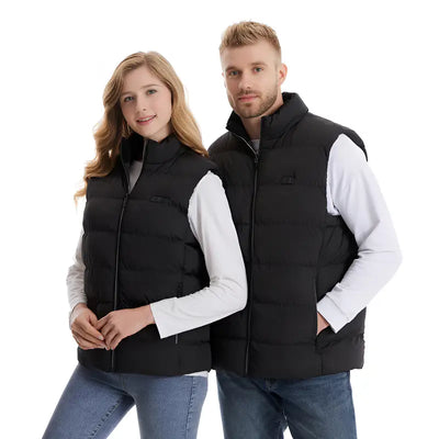 Gilet chauffant grande taille