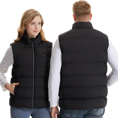 Gilet chauffant grande taille