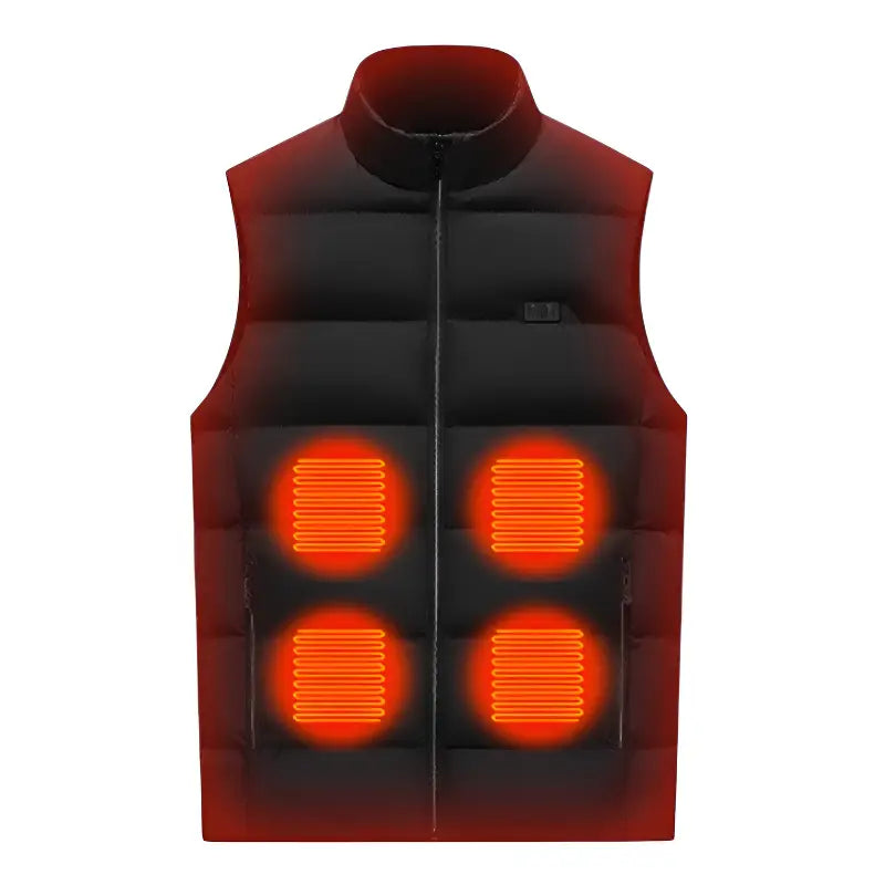 Gilet chauffant grande taille