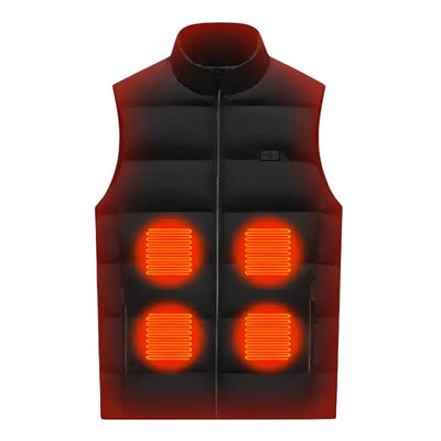 Gilet chauffant grande taille
