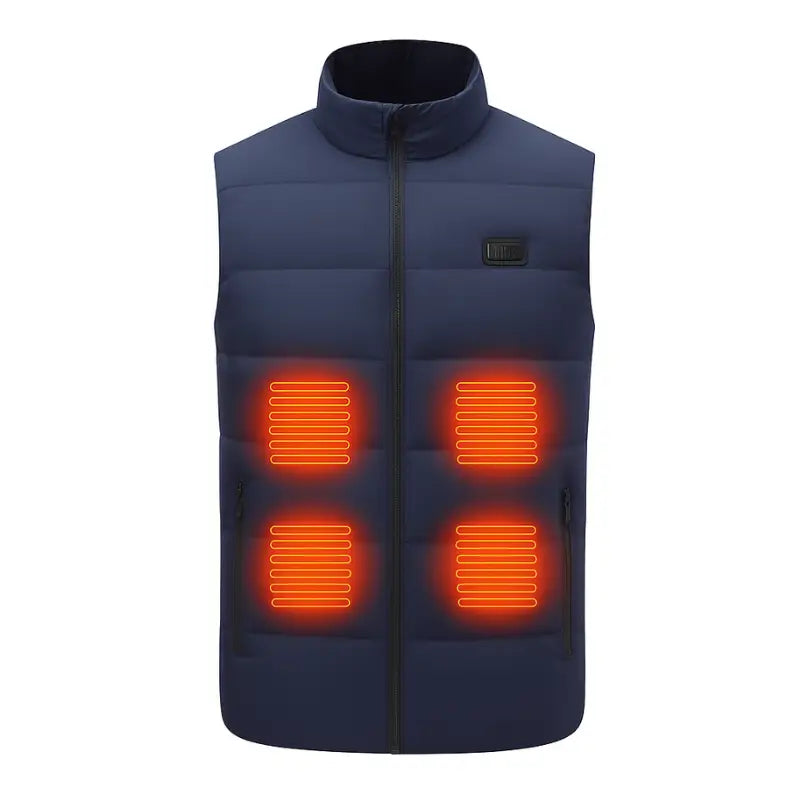 Gilet chauffant grande taille