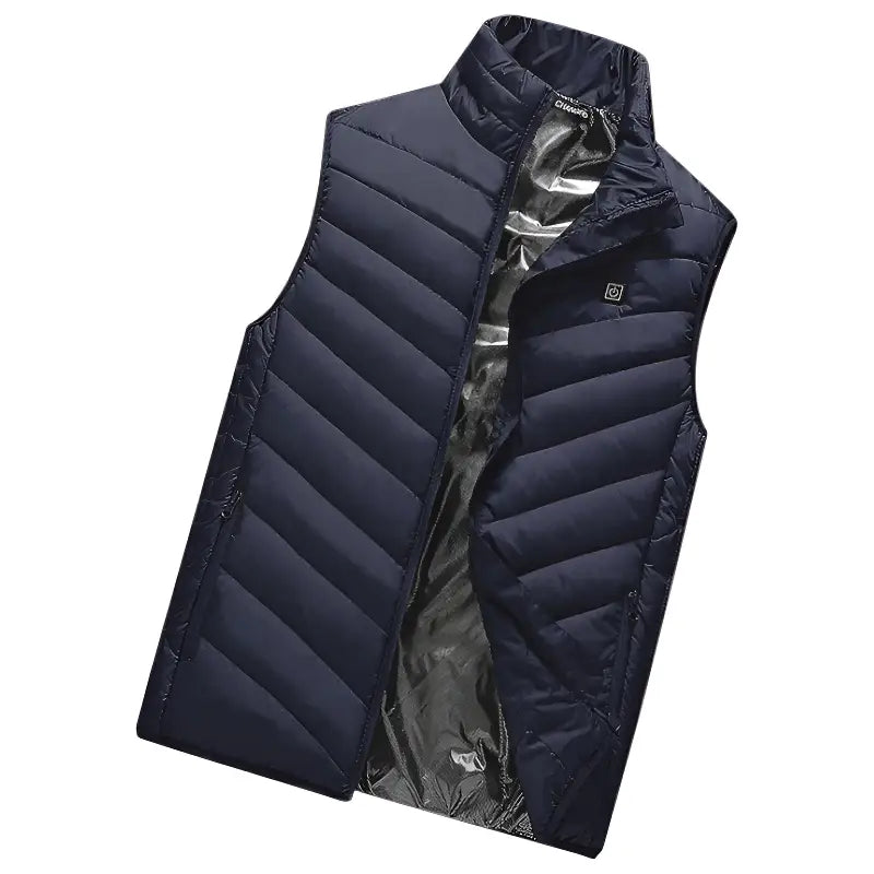 Gilet chauffant grande taille homme