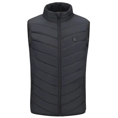 Gilet chauffant grande taille homme
