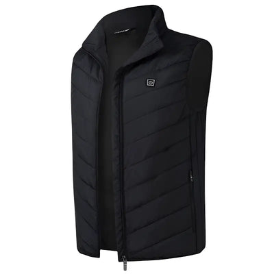 Gilet chauffant grande taille homme