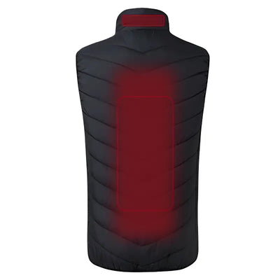 Gilet chauffant grande taille homme