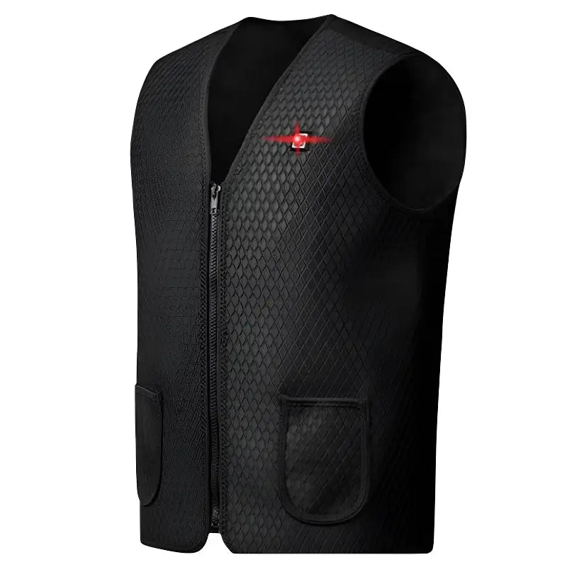 Gilet chauffant homme fibre de carbone