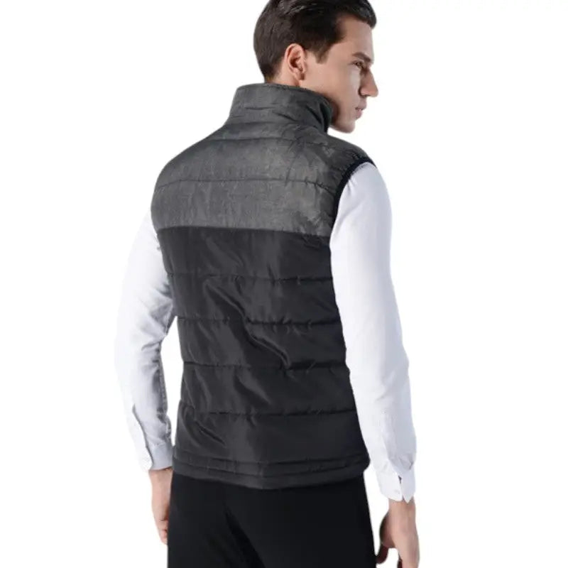 Gilet chauffant homme sans manche