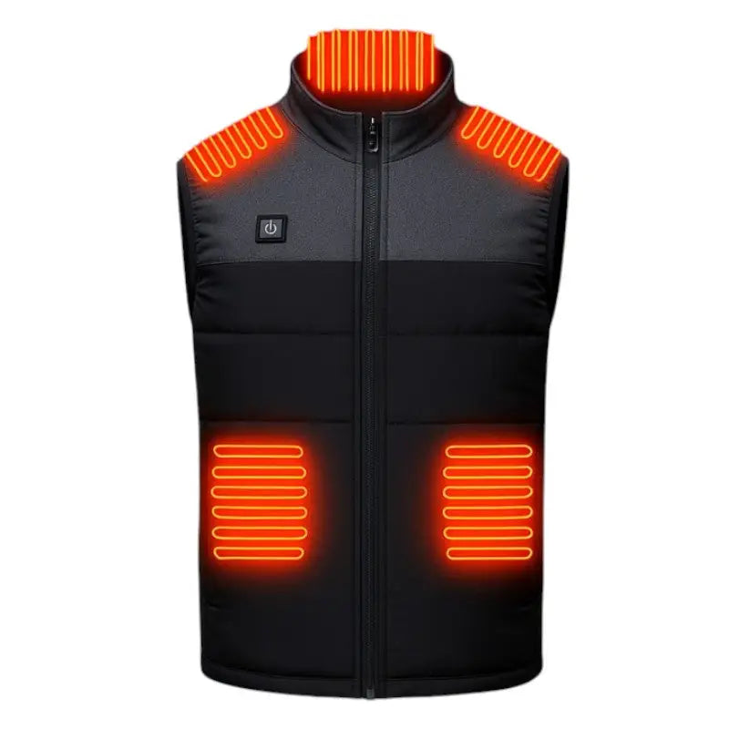 Gilet chauffant homme sans manche