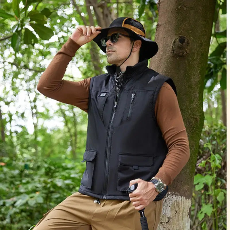 Gilet chauffant homme travail