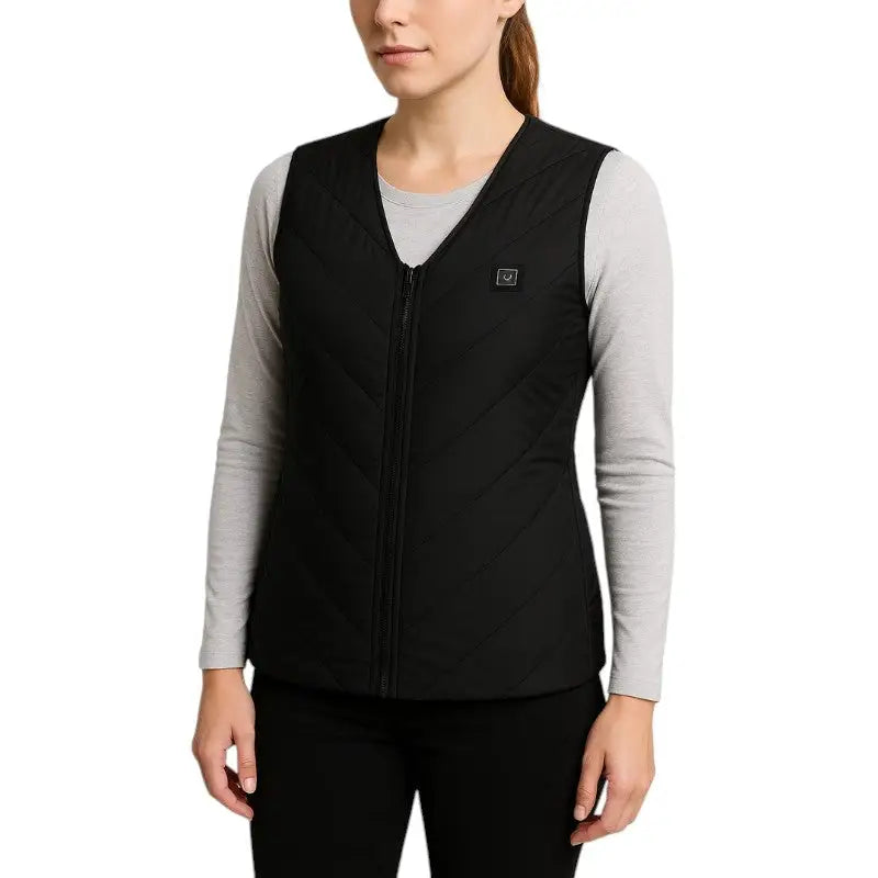 Gilet chauffant noir