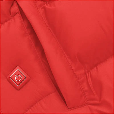 Gilet chauffant rouge
