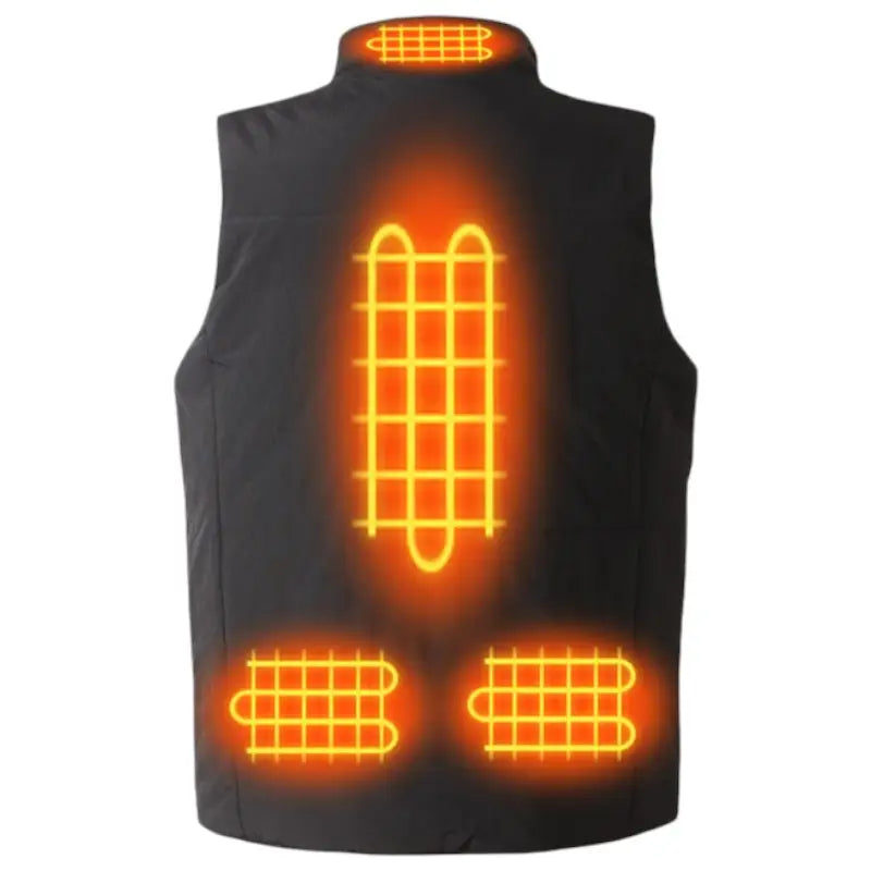 Gilet chauffant usb homme