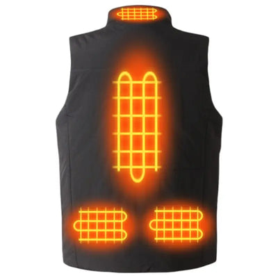 Gilet chauffant usb homme