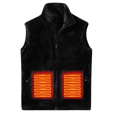 Gilet polaire chauffant