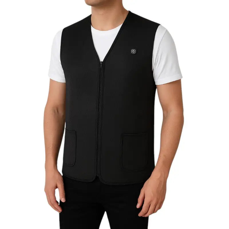 Gilet sport chauffant homme