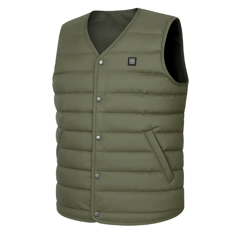 Gilet vert chauffant