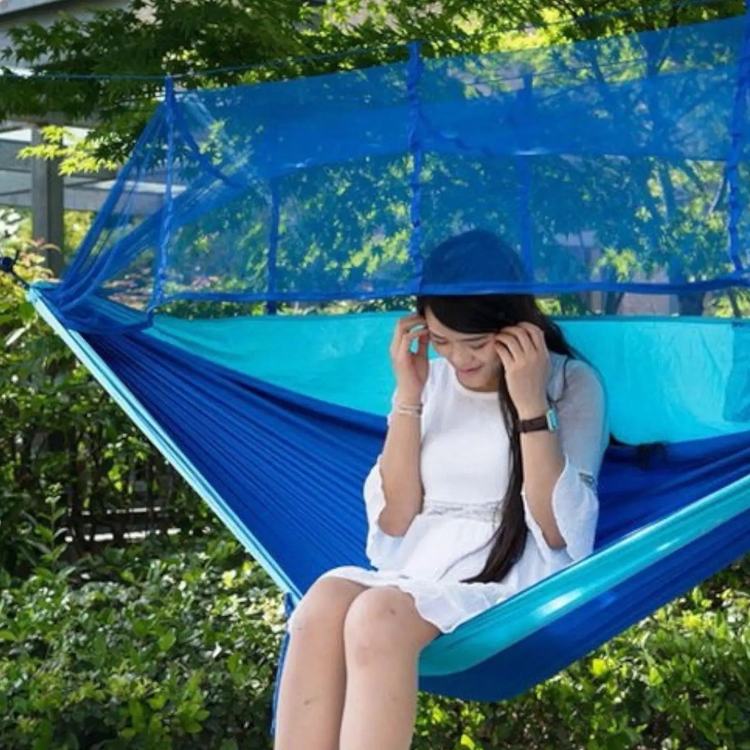 Hamac avec moustiquaire militaire