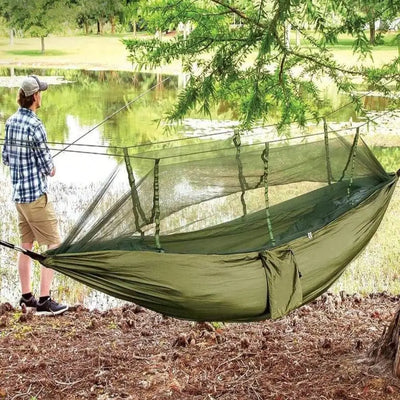 Hamac avec moustiquaire militaire