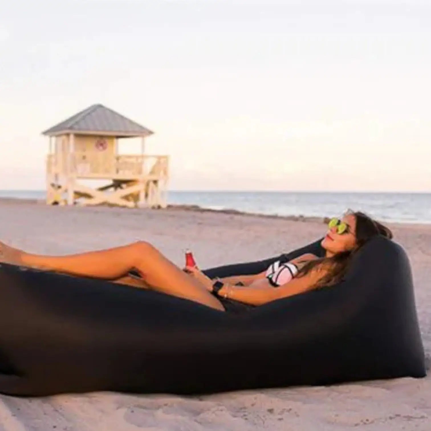 Hamac gonflable toile de parachute