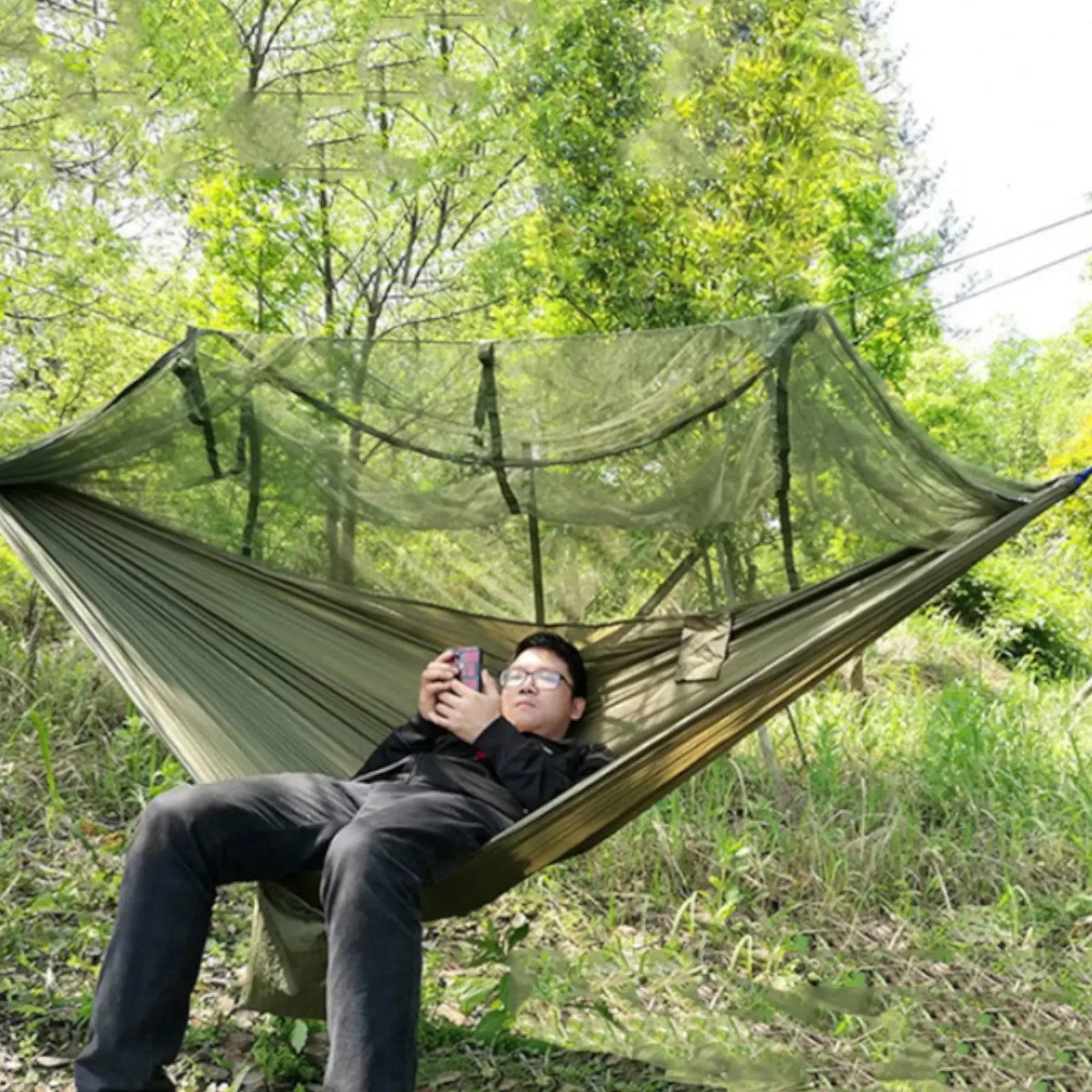 HAMAC TOILE PARACHUTE QUALITE SUPERIEURE