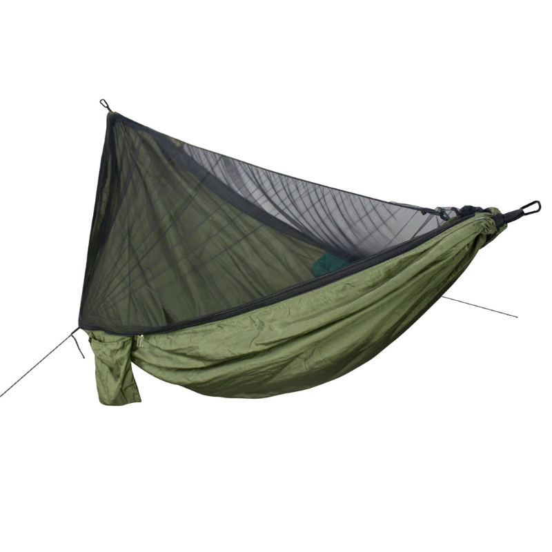 Hammock with mosquito net tent