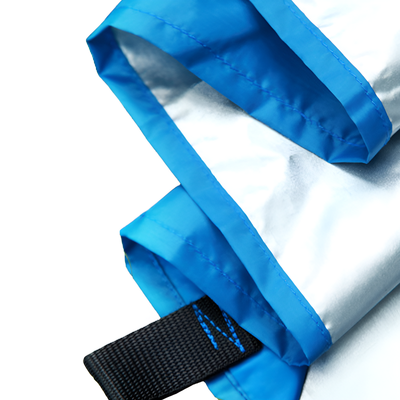 Heat reflective tarp camping