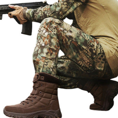 High top tactical combat boots