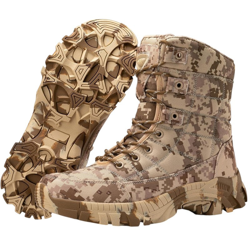 High top tactical combat boots