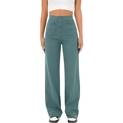 High waist combat trousers