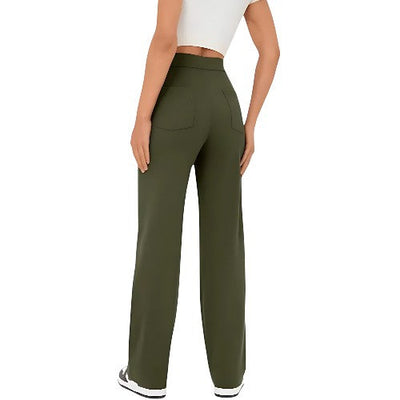 High waist combat trousers