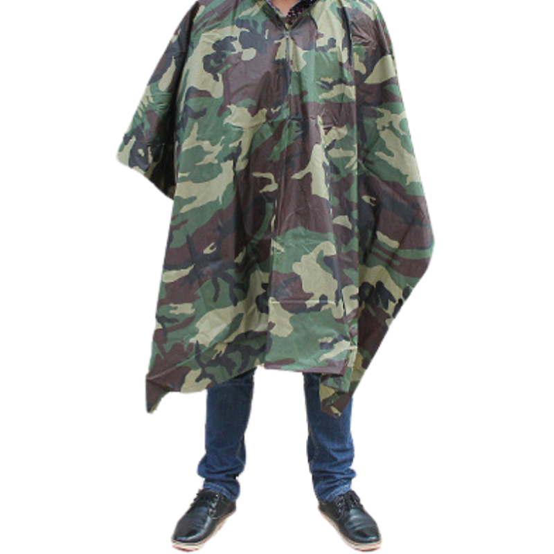 Hiking waterproof poncho