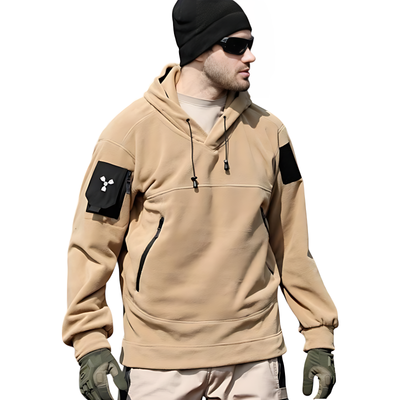 Hoodie army winter fleece jumper