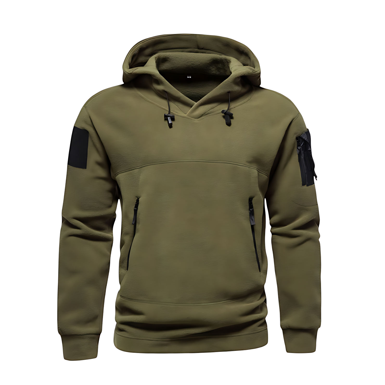 Hoodie army winter fleece jumper