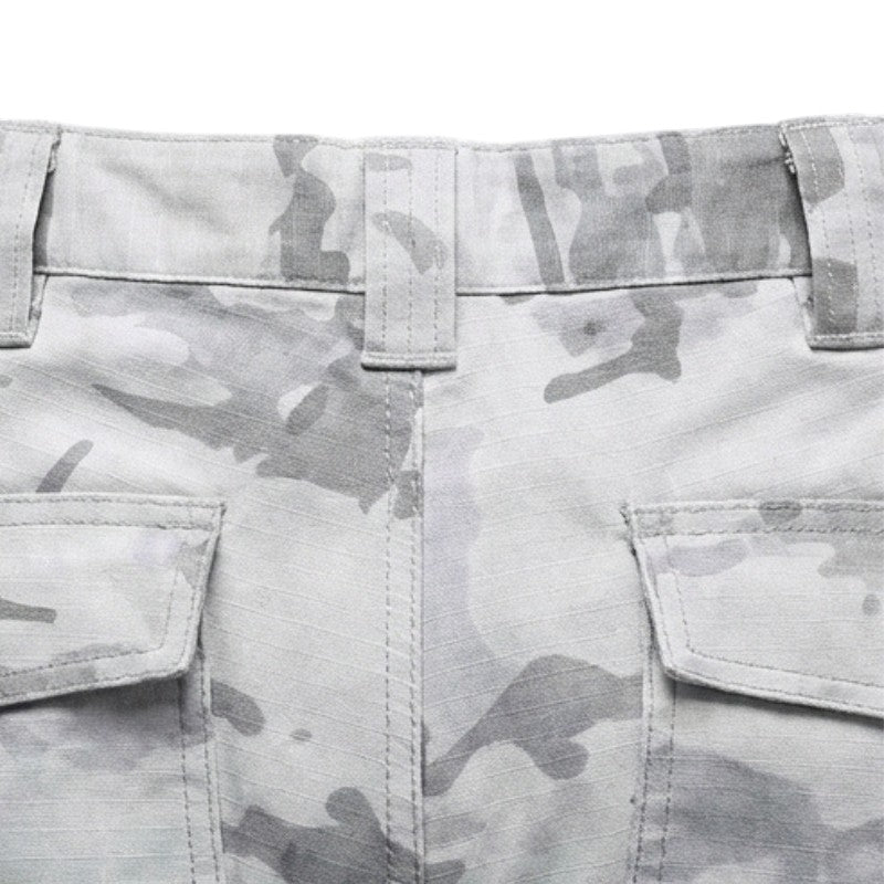 White Camouflage Trousers