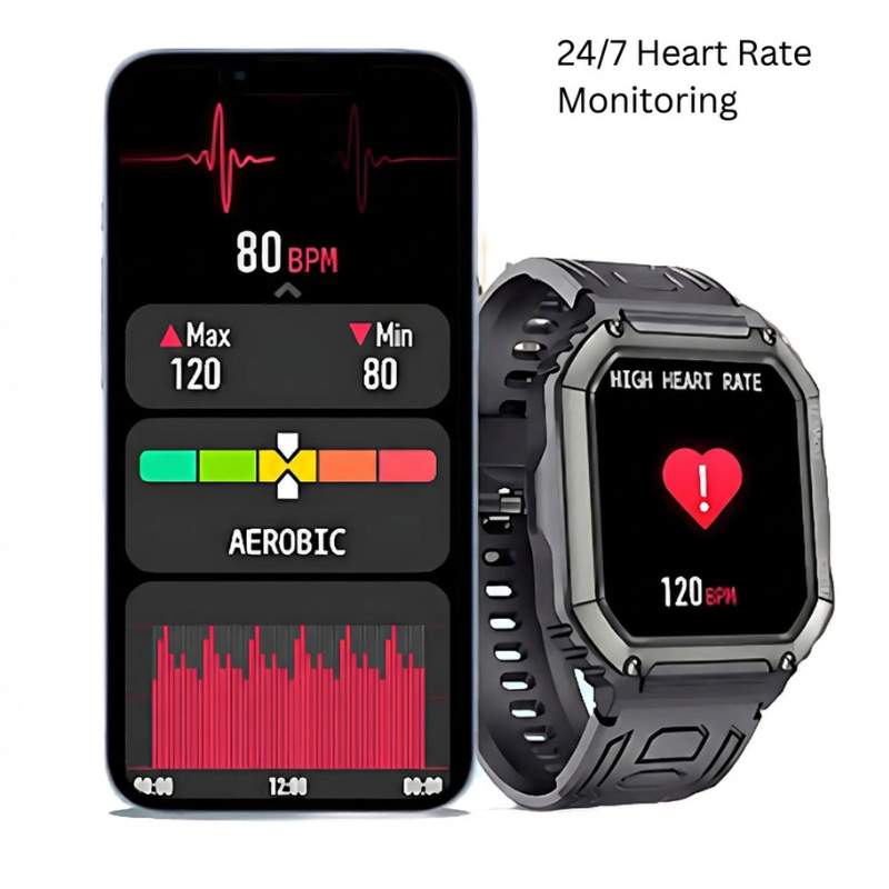 Hiking Watch with Heart Rate Monitor