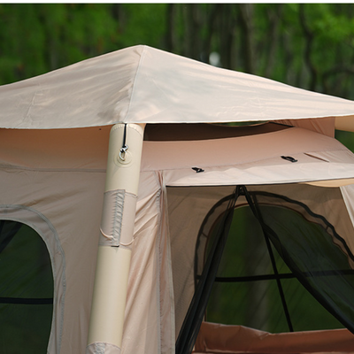 Inflatable tents for camping