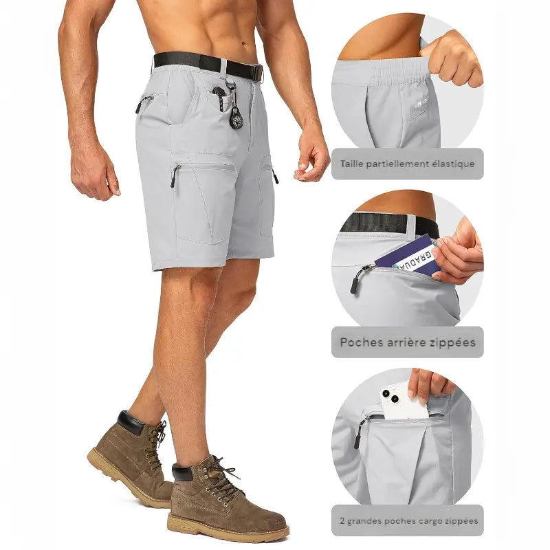 Jolis short randonnée homme