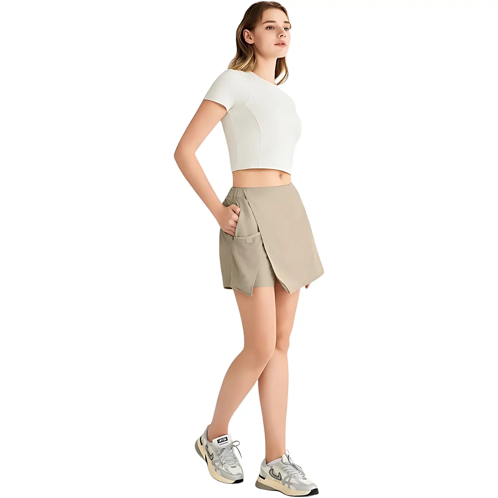 Jupe short randonnée femme