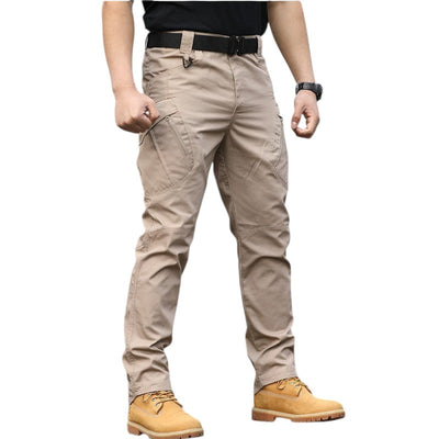 Khaki combat trousers